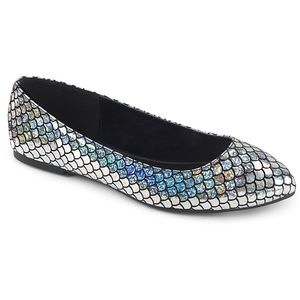 Silver Mermaid Slippers